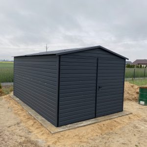 3×5-ös lemezgarázs