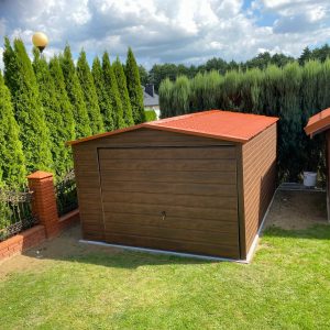 3,5×5-ös lemezgarázs